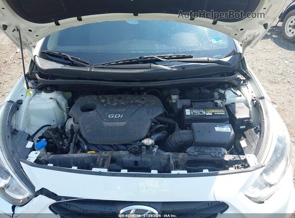 KMHCT5AE8GU241315 2016 HYUNDAI ACCENT Белый Вид сзади