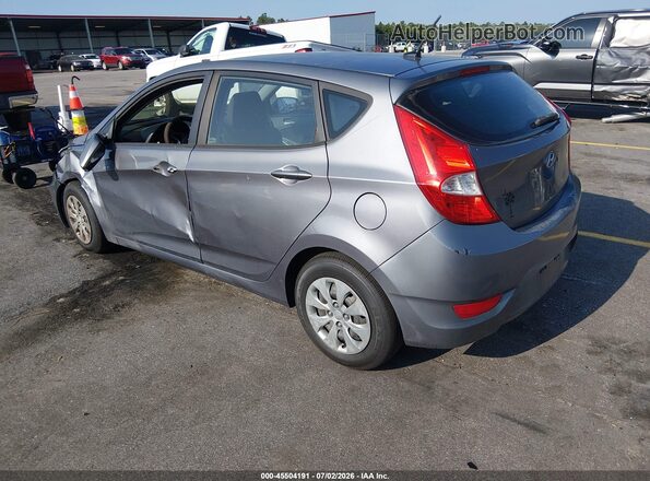 KMHCT5AE8GU270149 2016 HYUNDAI ACCENT Серый Задняя левая четверть