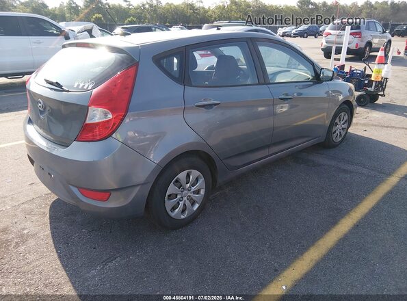 KMHCT5AE8GU270149 2016 HYUNDAI ACCENT Серый Задняя правая четверть