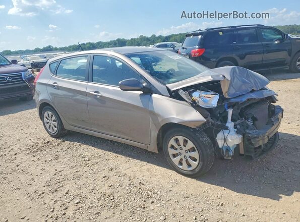 KMHCT5AE8HU363531 2017 HYUNDAI ACCENT Gray წინა მარჯვენა
