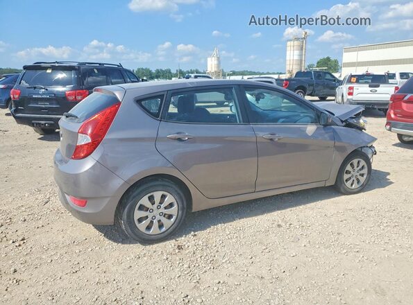 KMHCT5AE8HU363531 2017 HYUNDAI ACCENT Gray უკანა მარჯვენა