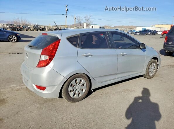 KMHCT5AE9HU312541 2017 HYUNDAI ACCENT Silver Tył prawy