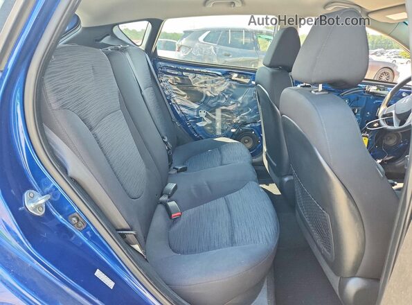 KMHCT5AE9HU327640 2017 HYUNDAI ACCENT Blue Vista de los asientos traseros