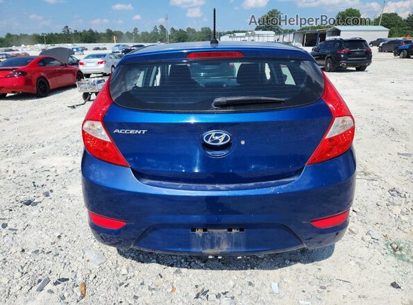 KMHCT5AE9HU327640 2017 HYUNDAI ACCENT Blue Vista trasera
