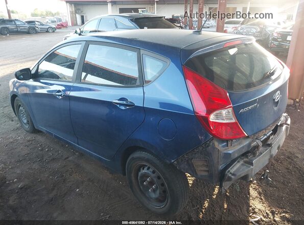 KMHCT5AE9HU336970 2017 HYUNDAI ACCENT Blue Tył lewy