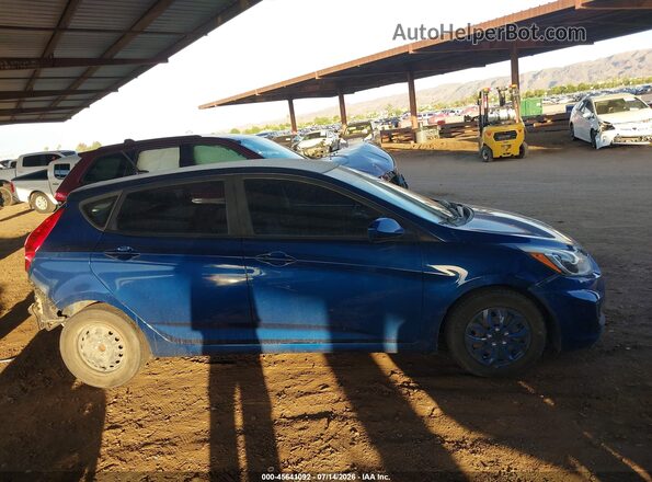 KMHCT5AE9HU336970 2017 HYUNDAI ACCENT Blue Widok wnętrza 360 stopni