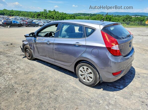 KMHCT5AEXGU254163 2016 HYUNDAI ACCENT Серебряный Задняя левая четверть