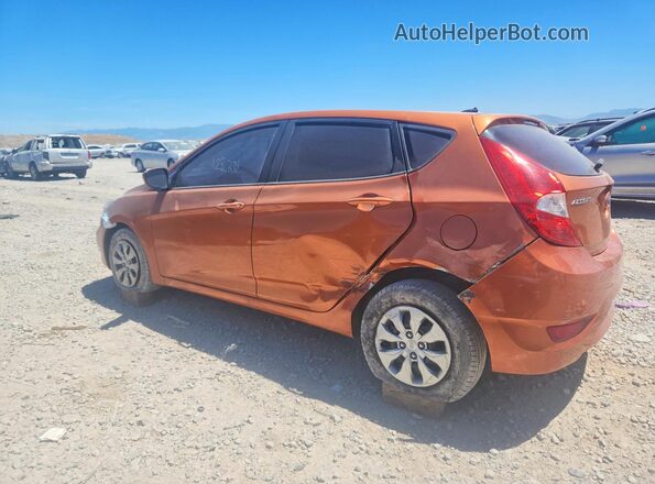 KMHCT5AEXHU311611 2017 HYUNDAI ACCENT Orange Tył lewy