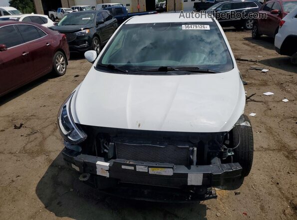 KMHCT5AEXHU336427 2017 HYUNDAI ACCENT White Front view