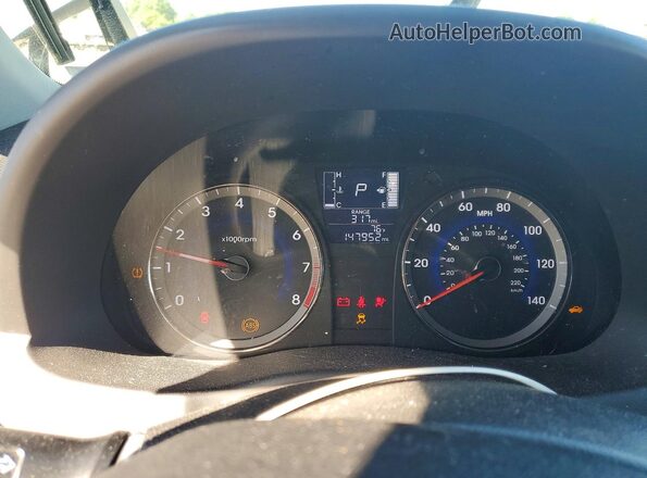 KMHCT5AEXHU338484 2017 HYUNDAI ACCENT Blue ხელსაწყოთა პანელის ხედი