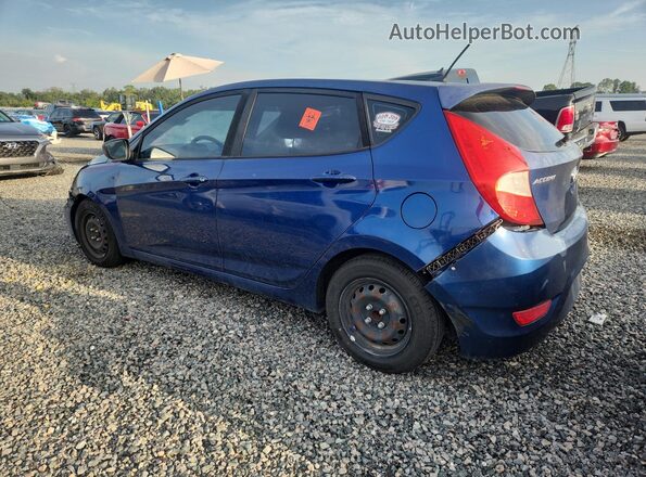 KMHCT5AEXHU338856 2017 HYUNDAI ACCENT Blue უკანა მარცხენა