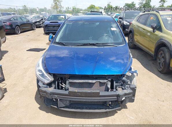 KMHCU5AE4GU237310 2016 HYUNDAI ACCENT Синий Вид щитка приборов