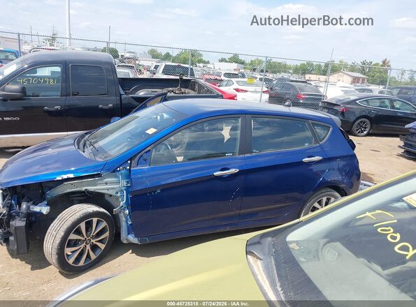 KMHCU5AE4GU237310 2016 HYUNDAI ACCENT Синий Панорамный вид салона 360°