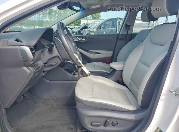 KMHCX5LD0MU252717 2021 HYUNDAI IONIQ White Front interior view