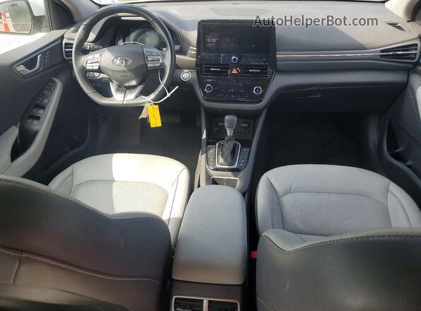KMHCX5LD0MU252717 2021 HYUNDAI IONIQ White Dashboard view