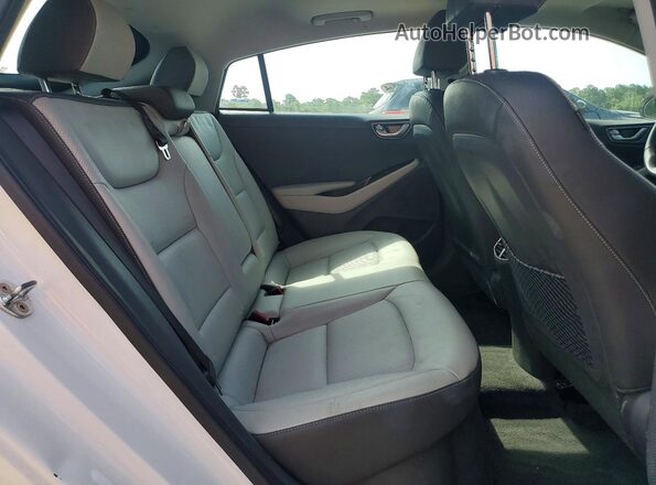 KMHCX5LD0MU252717 2021 HYUNDAI IONIQ White Rear seats view