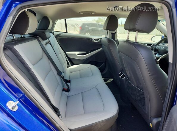 KMHCX5LD6NU283441 2022 HYUNDAI IONIQ Blue Rear seats view