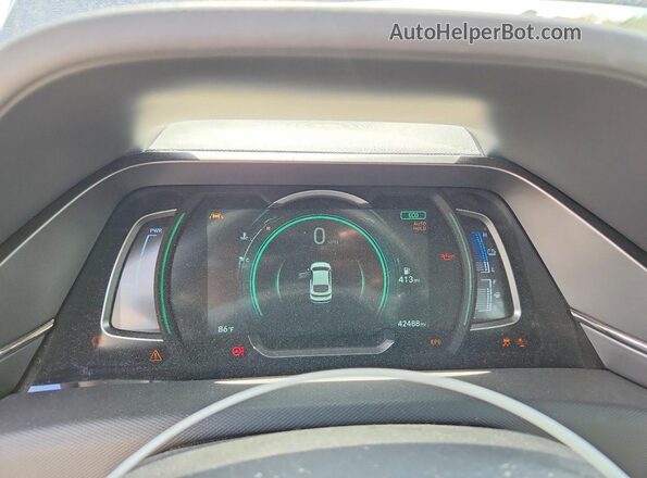 KMHCX5LD6NU283441 2022 HYUNDAI IONIQ Blue Instrument cluster view