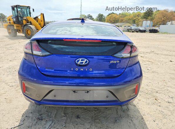 KMHCX5LD6NU283441 2022 HYUNDAI IONIQ Blue Rear view