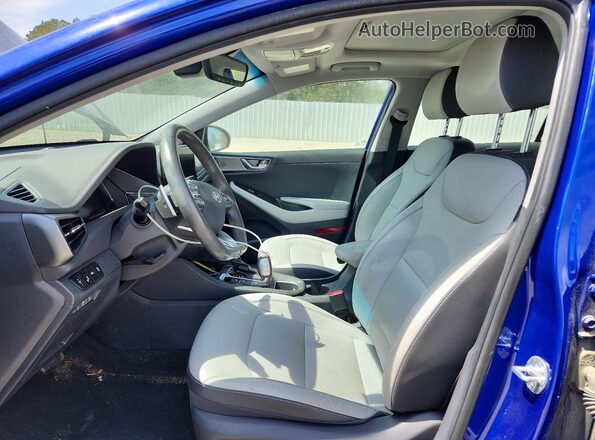 KMHCX5LD6NU283441 2022 HYUNDAI IONIQ Blue Front interior view