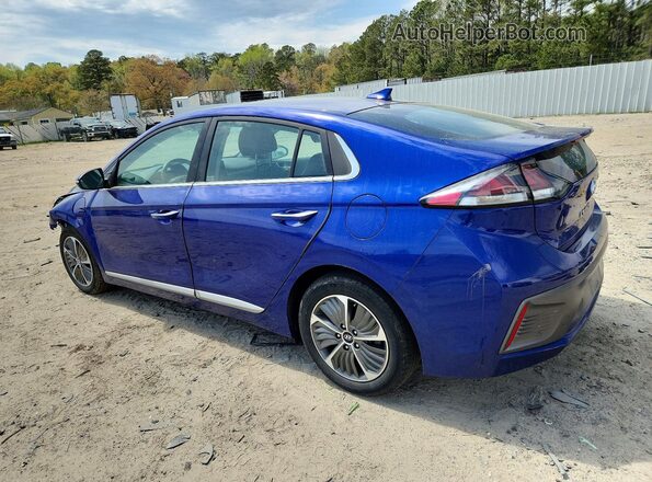 KMHCX5LD6NU283441 2022 HYUNDAI IONIQ Blue Rear left