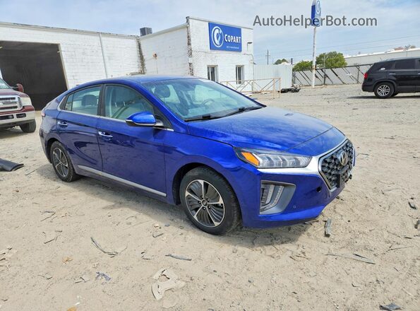 KMHCX5LD6NU283441 2022 HYUNDAI IONIQ Blue Front right