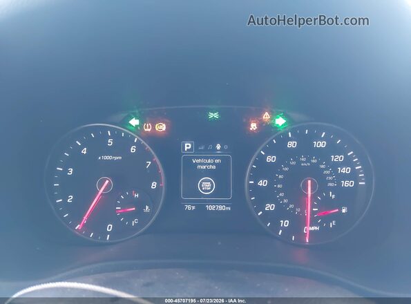 KMHD04LB0JU454941 2018 HYUNDAI ELANTRA Красный Вид задних сидений