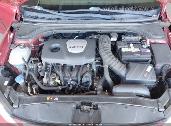 KMHD04LB0JU454941 2018 HYUNDAI ELANTRA Красный Вид сзади
