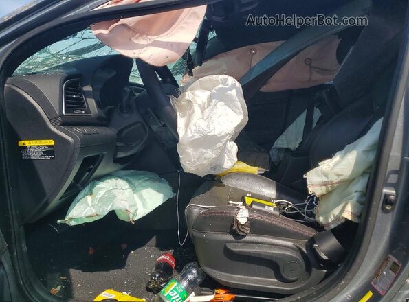 KMHD04LB0JU522767 2018 HYUNDAI ELANTRA Gray Вид салону спереду