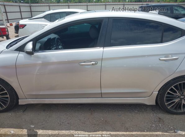 KMHD04LB1JU518632 2018 HYUNDAI ELANTRA Silver Widok wnętrza 360 stopni