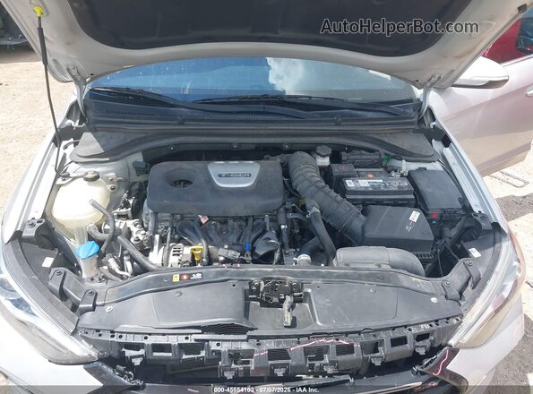 KMHD04LB1JU518632 2018 HYUNDAI ELANTRA Silver Widok z tyłu
