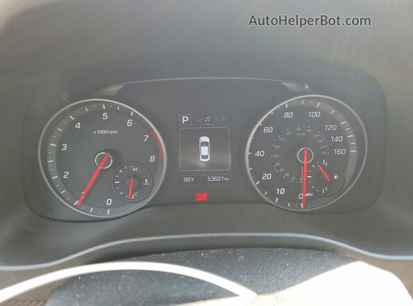 KMHD04LB1JU542641 2018 HYUNDAI ELANTRA Silver Instrument cluster view