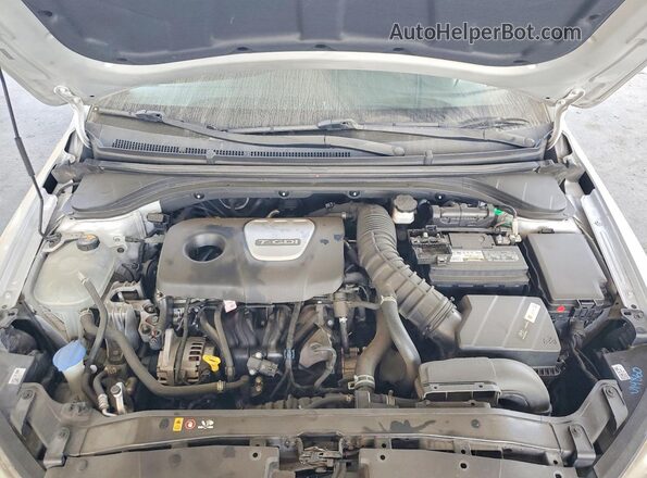 KMHD04LB2JU702249 2018 HYUNDAI ELANTRA Silver Вид задньої частини салону
