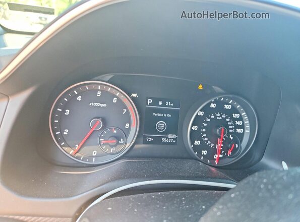 KMHD04LB2LU019065 2020 HYUNDAI ELANTRA Gray Սարքավորումների վահանակի տեսք