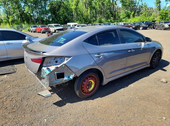 KMHD04LB2LU019065 2020 HYUNDAI ELANTRA Gray Հետևի աջ