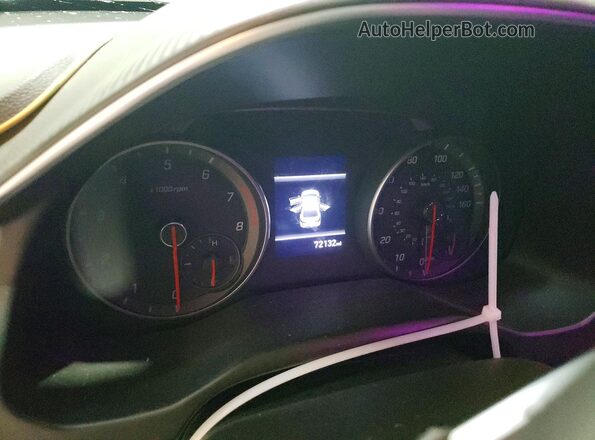 KMHD04LB2LU085874 2020 HYUNDAI ELANTRA Серебряный Вид щитка приборов