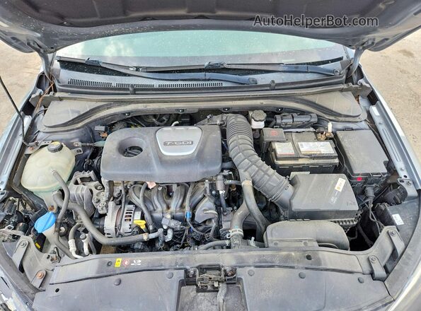 KMHD04LB3HU339180 2017 HYUNDAI ELANTRA Charcoal Widok wnętrza z tyłu