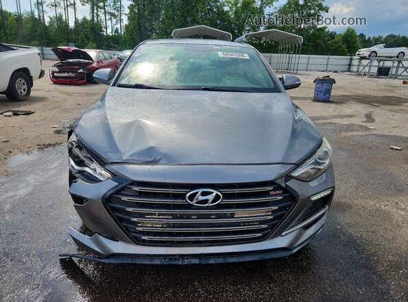 KMHD04LB3HU339180 2017 HYUNDAI ELANTRA Charcoal Widok z przodu