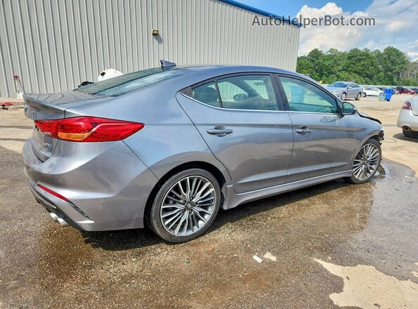 KMHD04LB3HU339180 2017 HYUNDAI ELANTRA Charcoal Tył prawy