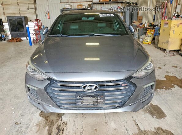 KMHD04LB3JU507857 2018 HYUNDAI ELANTRA Gray Vista frontal