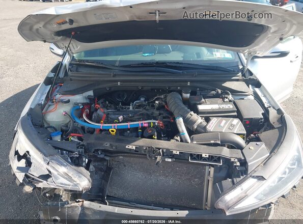 KMHD04LB4KU887308 2019 HYUNDAI ELANTRA Серебряный Вид сзади