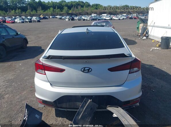 KMHD04LB4KU887308 2019 HYUNDAI ELANTRA Серебряный 