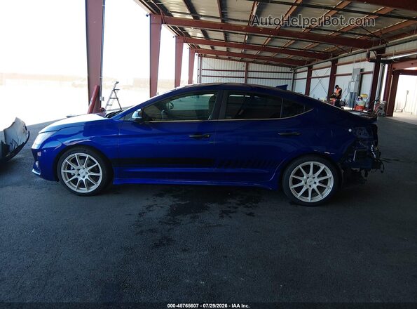 KMHD04LB5LU085349 2020 HYUNDAI ELANTRA Blue 