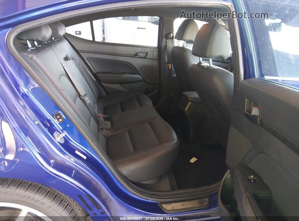 KMHD04LB5LU085349 2020 HYUNDAI ELANTRA Blue VIN sticker view