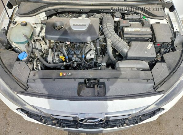 KMHD04LB6KU829006 2019 HYUNDAI ELANTRA Белый Вид задней части салона