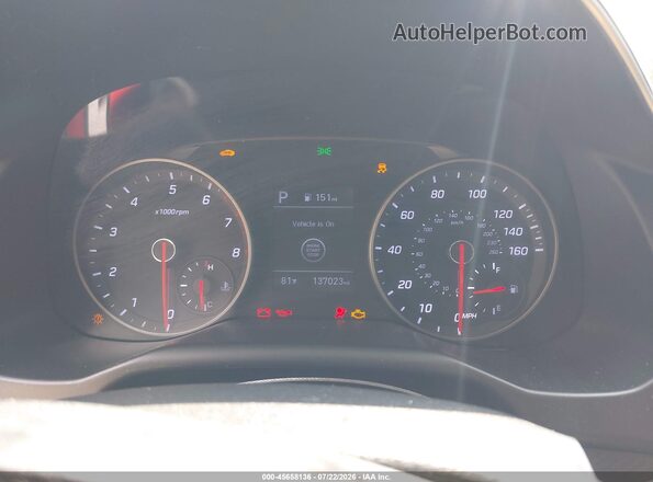 KMHD04LB6KU841902 2019 HYUNDAI ELANTRA Red Հետևի նստատեղերի տեսք