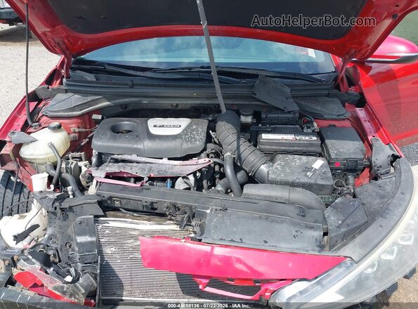 KMHD04LB6KU841902 2019 HYUNDAI ELANTRA Red Հետևի տեսք