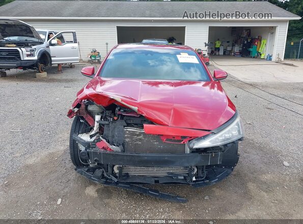 KMHD04LB6KU841902 2019 HYUNDAI ELANTRA Red Սարքավորումների վահանակի տեսք