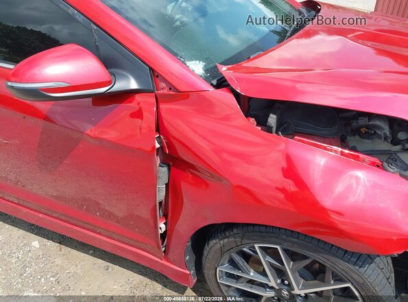 KMHD04LB6KU841902 2019 HYUNDAI ELANTRA Red 