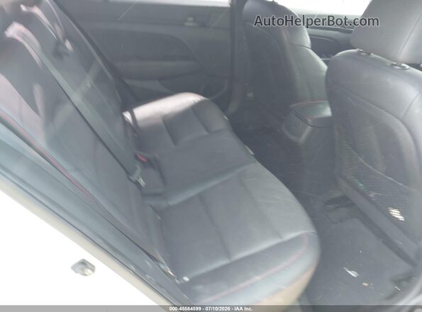 KMHD04LB7JU450224 2018 HYUNDAI ELANTRA Белый Вид наклейки с VIN-кодом
